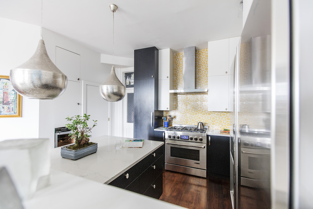 Open plan kitchen