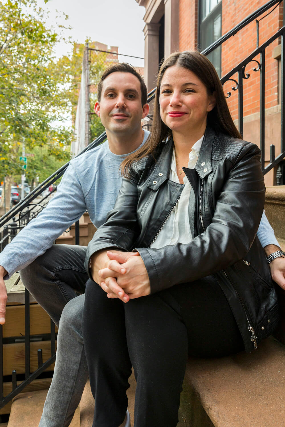 Portrait of the Sweeten homeowners