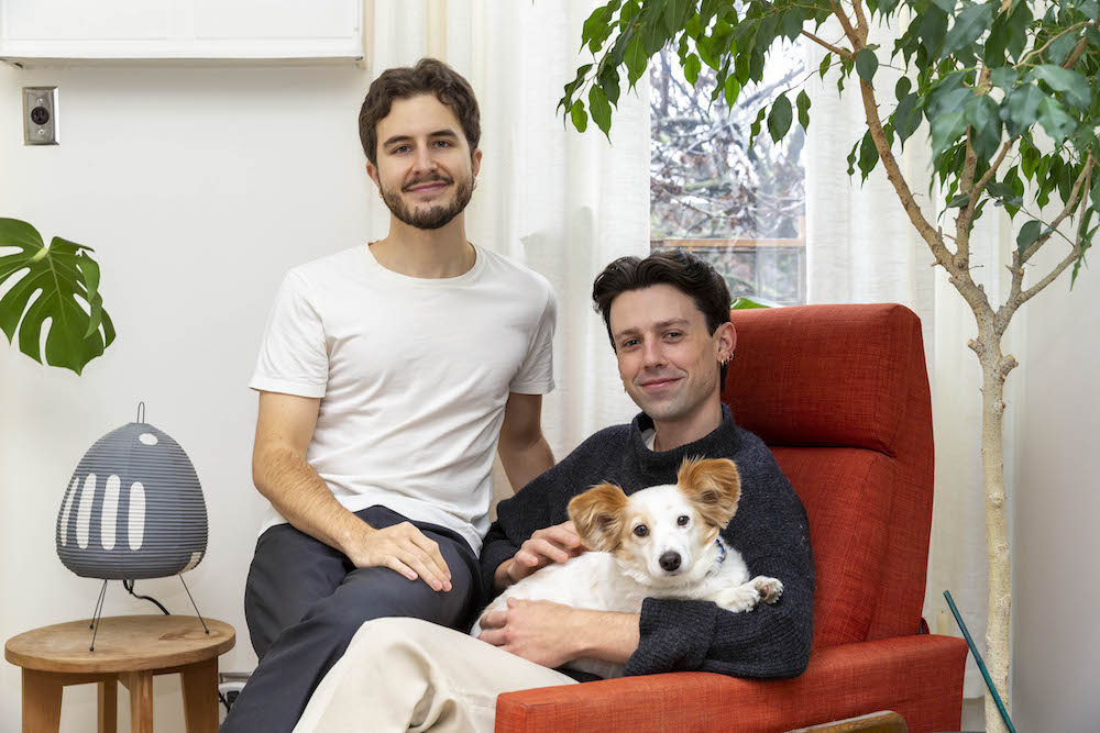 Portrait of the Sweeten homeowners