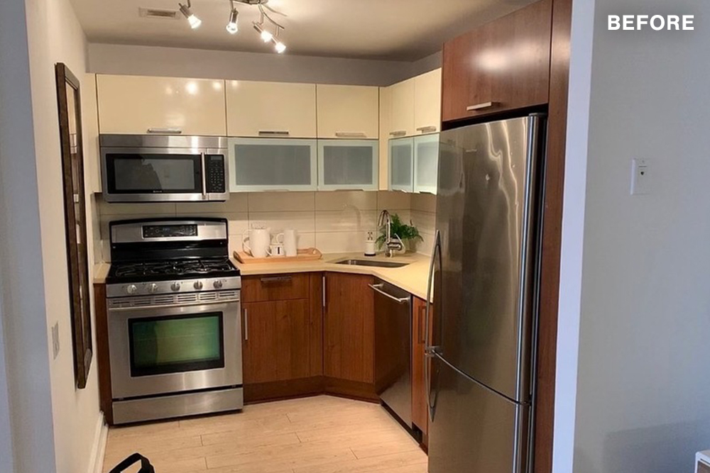 Kitchen before renovation