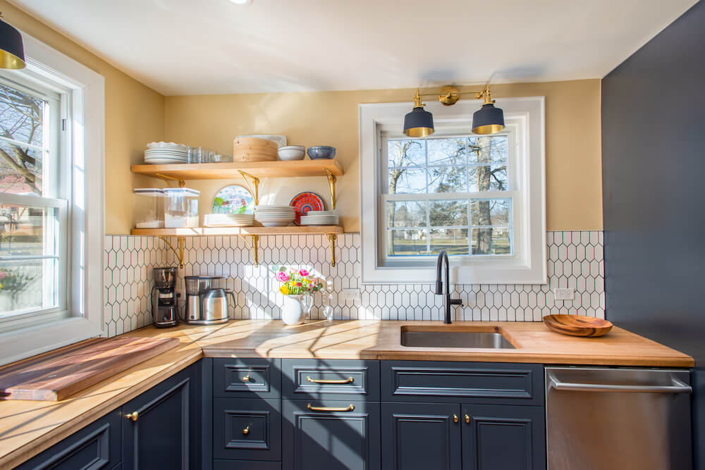 A Country-style Kitchen With Rustic Modern Looks