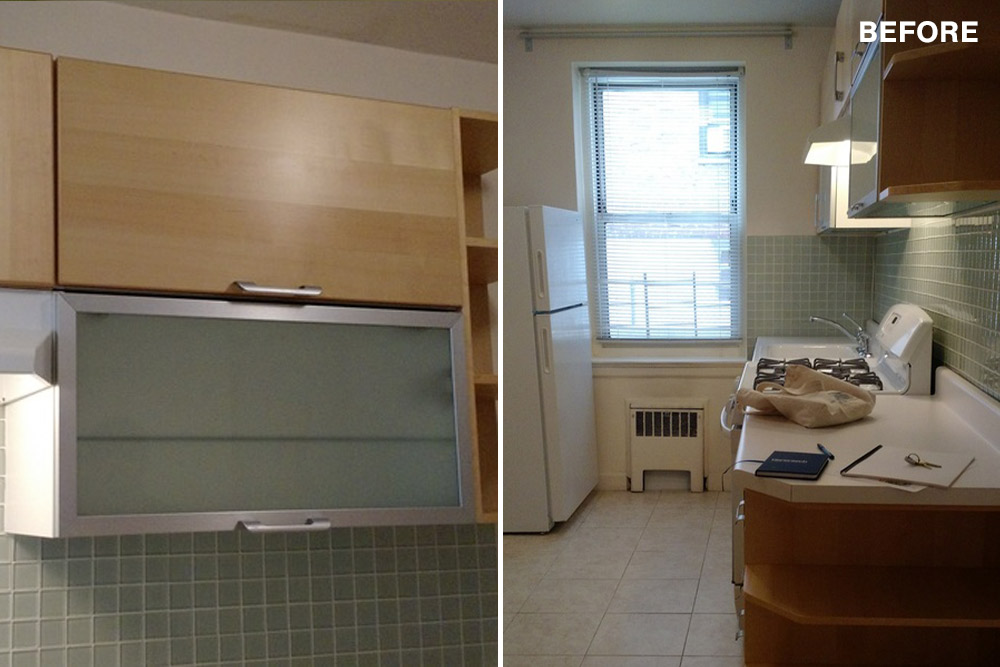 The kitchen before renovations