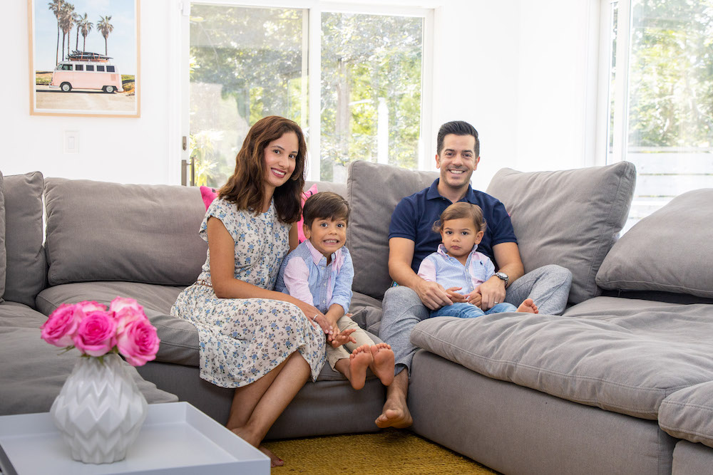 Portrait of the Sweeten homeowners