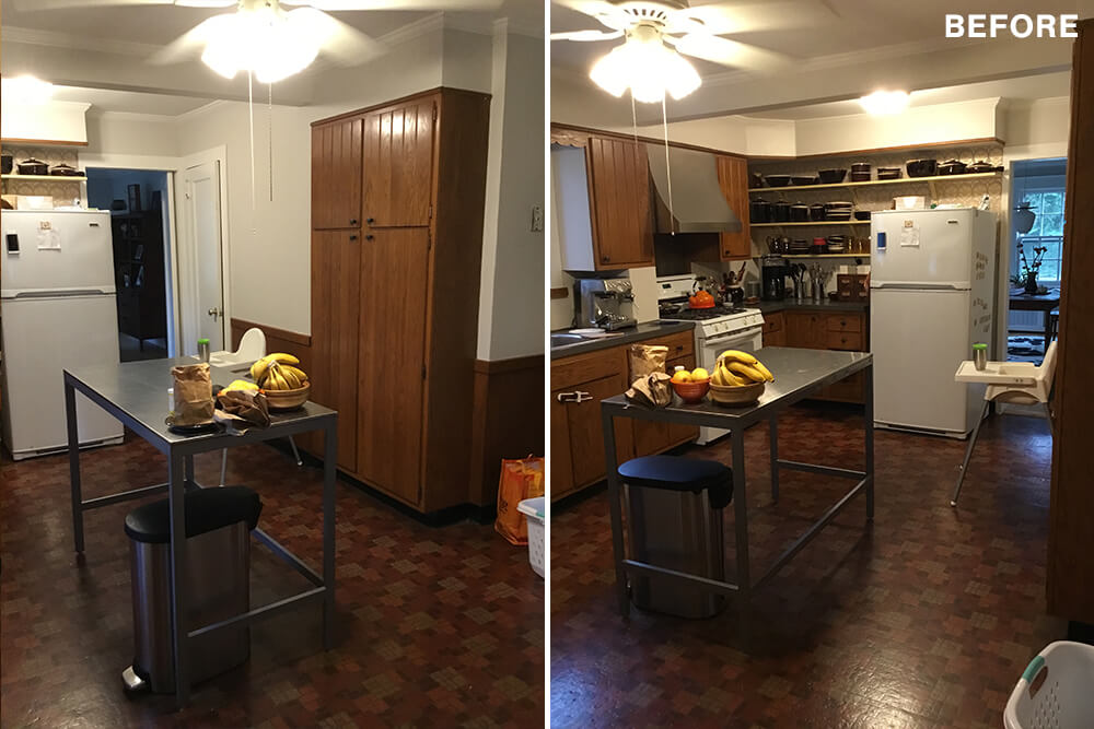 before kitchen