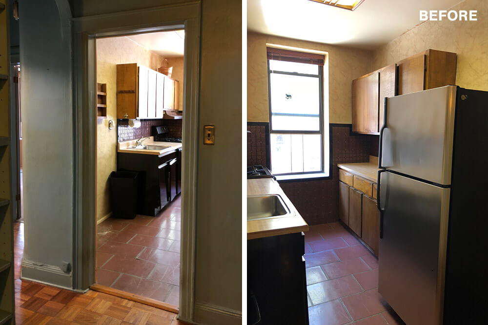 Kitchen before renovation