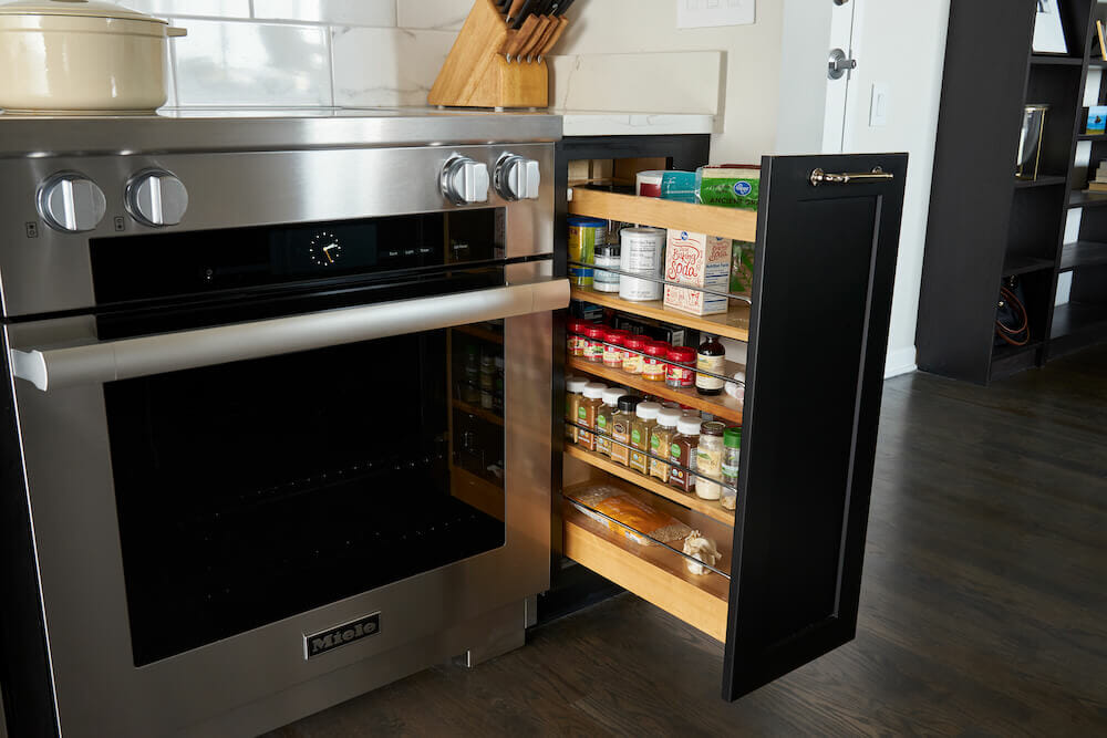 kitchen spice drawer