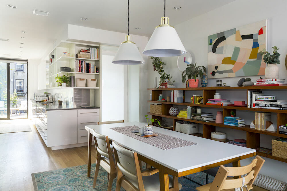 Townhouse dining room