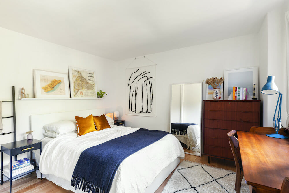 bedroom in junior one bedroom studio