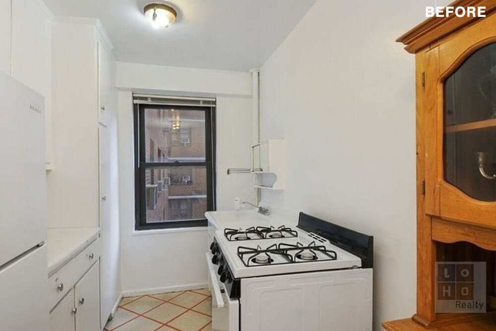 kitchen before