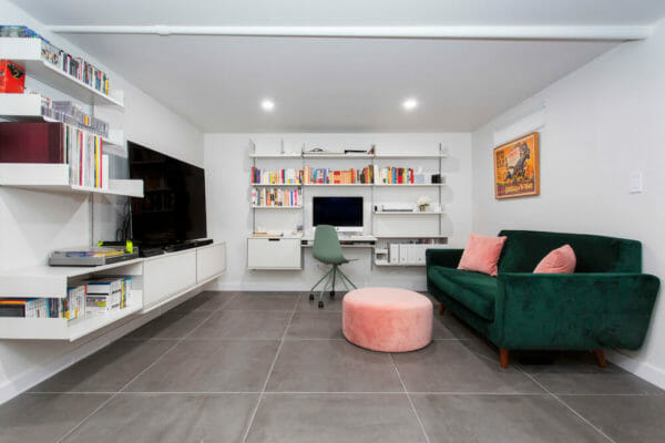 A Basement Remodel Boosts a Petite Footprint