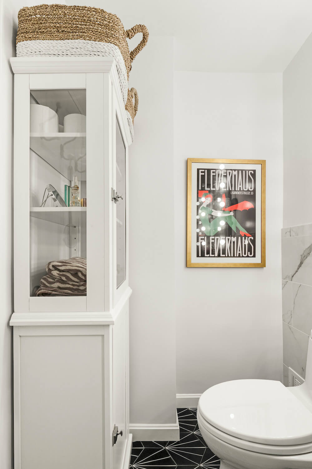small bathroom storage