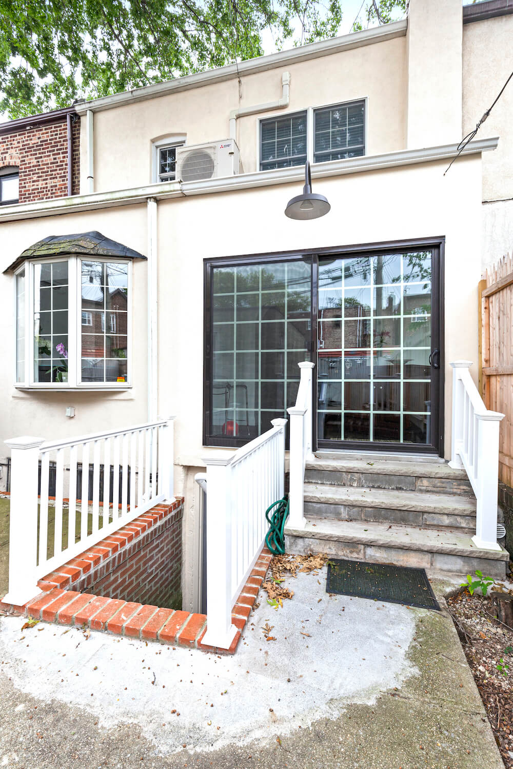 exterior back porch