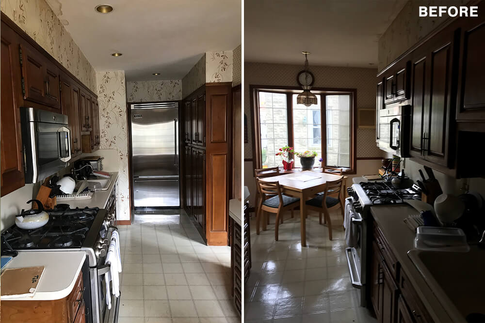 before of kitchen