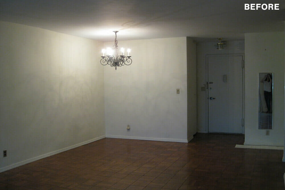 dining area before