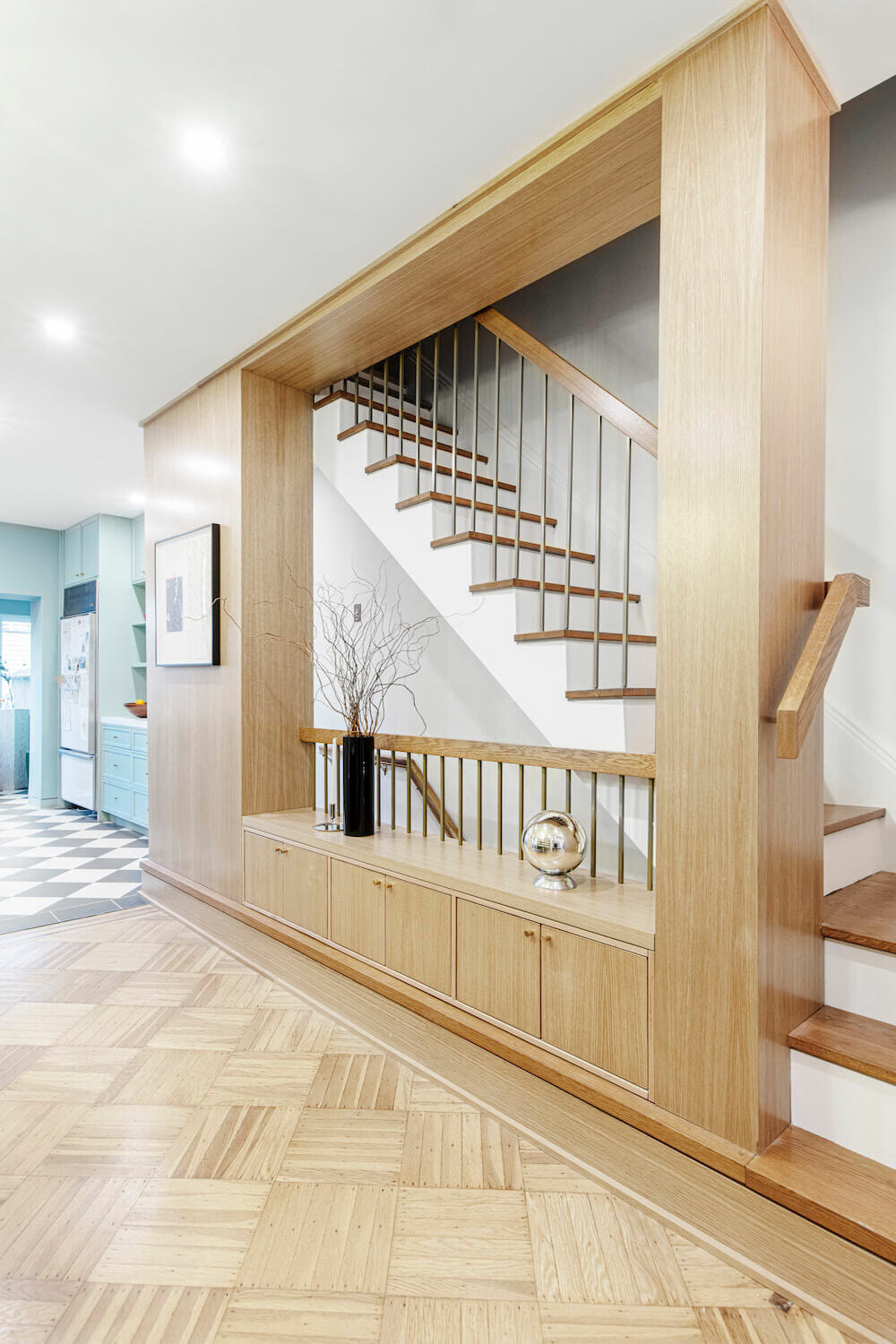 open stairway
