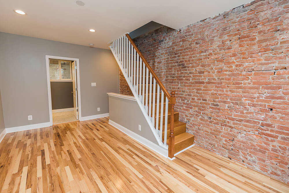 after second floor living room