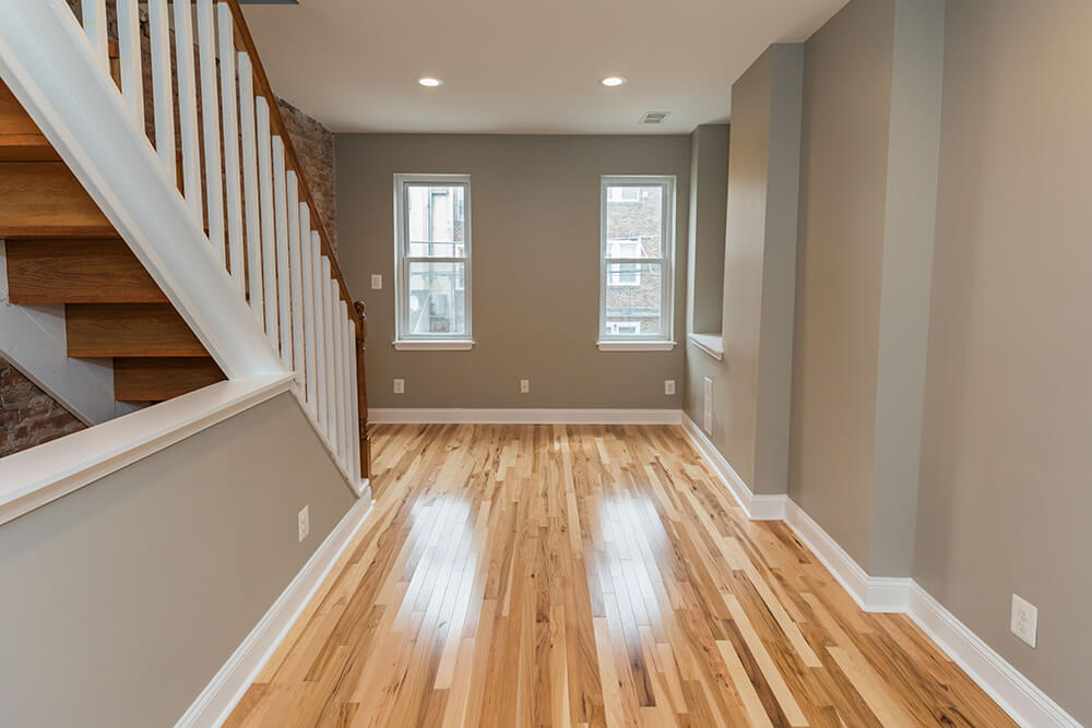 after second floor living room