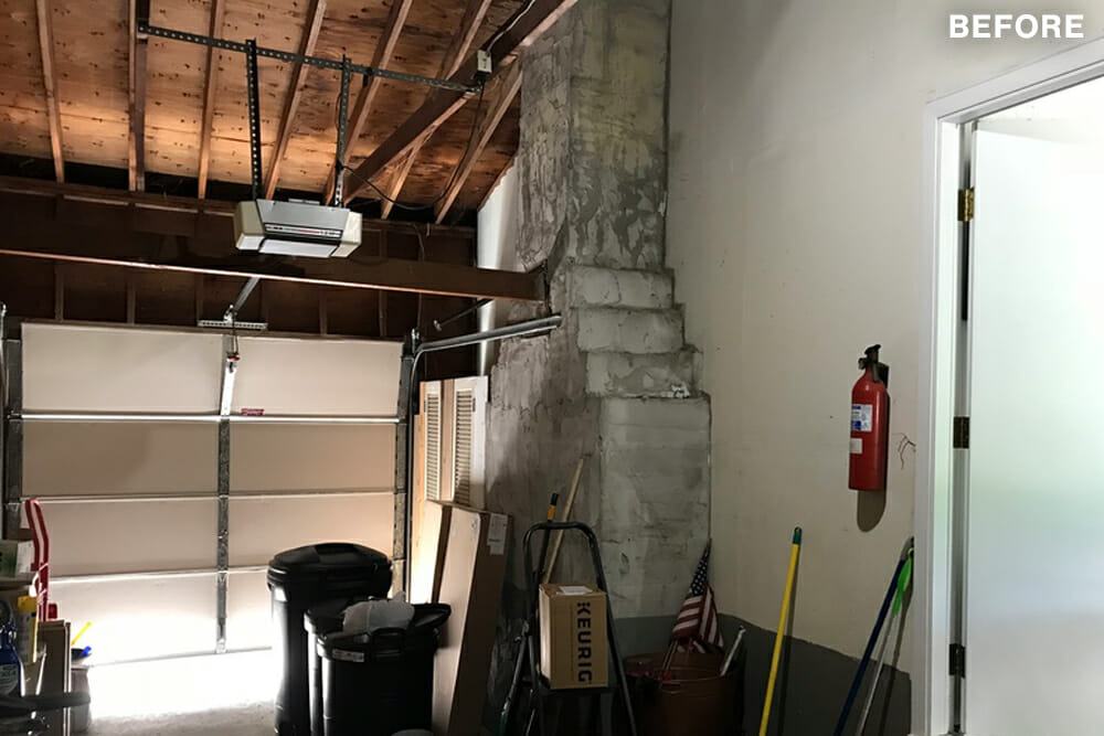 garage before