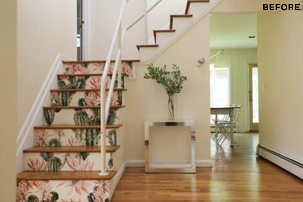Before of stairs