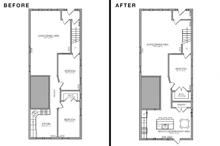 New Jersey, Jersey City, renovation, two family, remodel, one family, converting a two family into a one family
