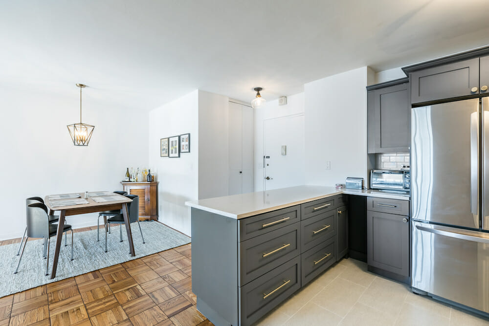open concept renovation