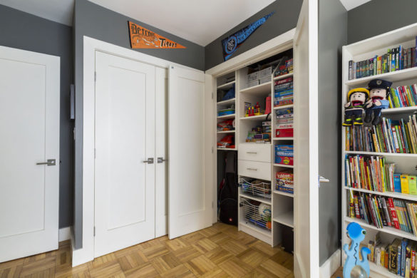 kids bedroom closet