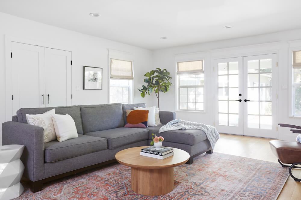 living room renovation