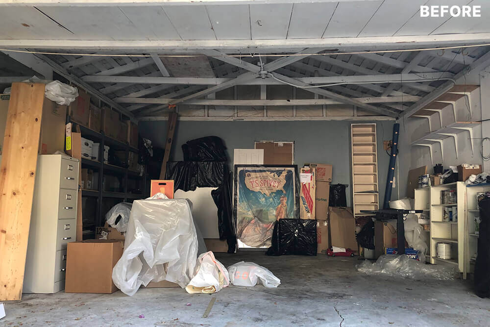 garage before