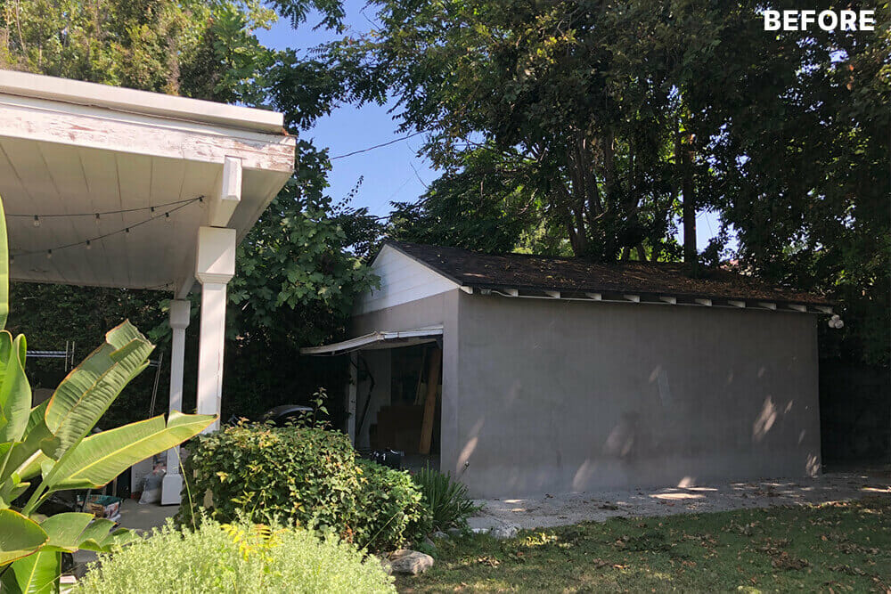 garage before