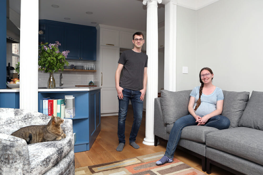 Park Slope homeowners Laura and Walter