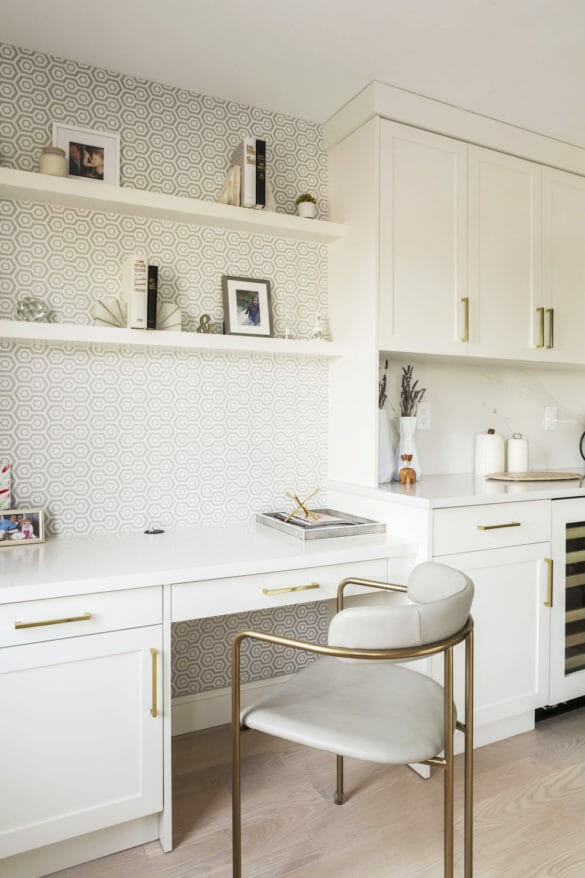 kitchen desk