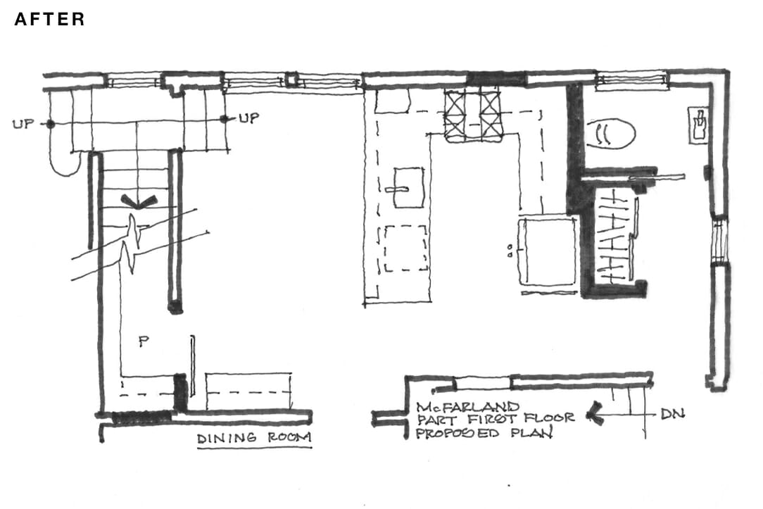 after floor plan