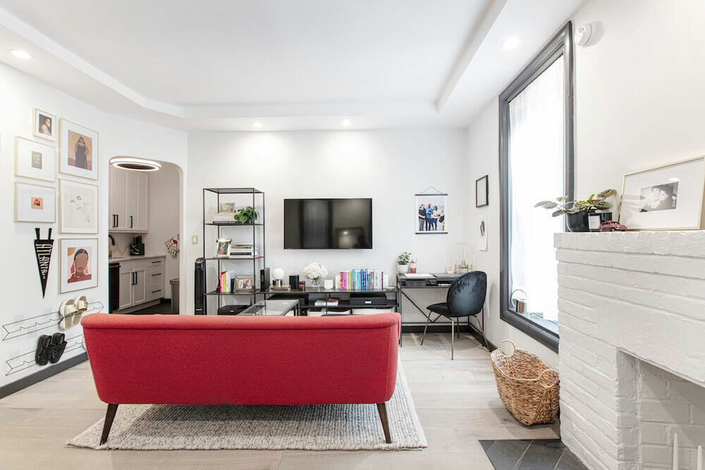 west village living room