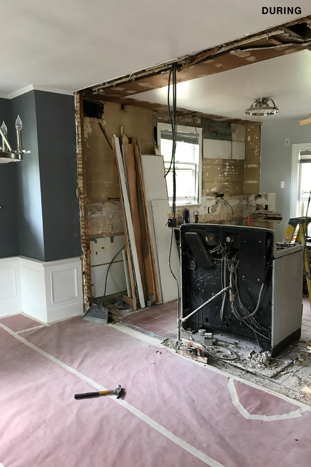 kitchen during