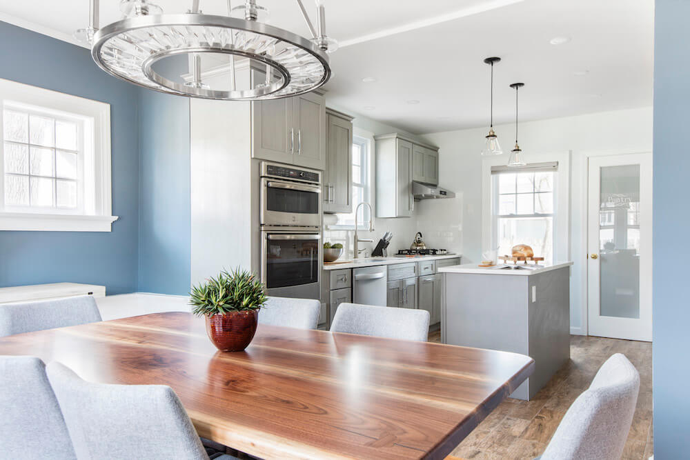 open concept kitchen